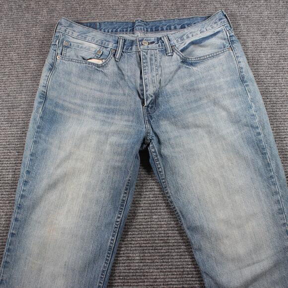 Levi’s 514 Men’s Jeans 36x30 Light Wash Straight Fit 100% Cotton - Picture 10 of 10